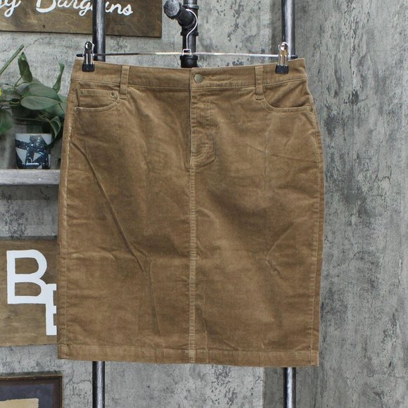 Charter Club Brown Pencil Skirt - Picture 2 of 6